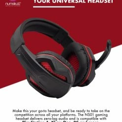 Numskull Multi-Format Gaming Headset For PS4/Xbox One/Nintendo Switch/PC/Mac/Xbox 360