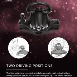 Numskull Multi Format Pro Steering Wheel (2022) Gaming Accessories