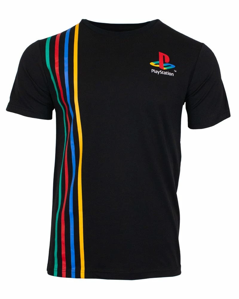 Deals 🥰 Official PlayStation Stripes T-Shirts 🧨 1 Official PlayStation Stripes T-Shirts