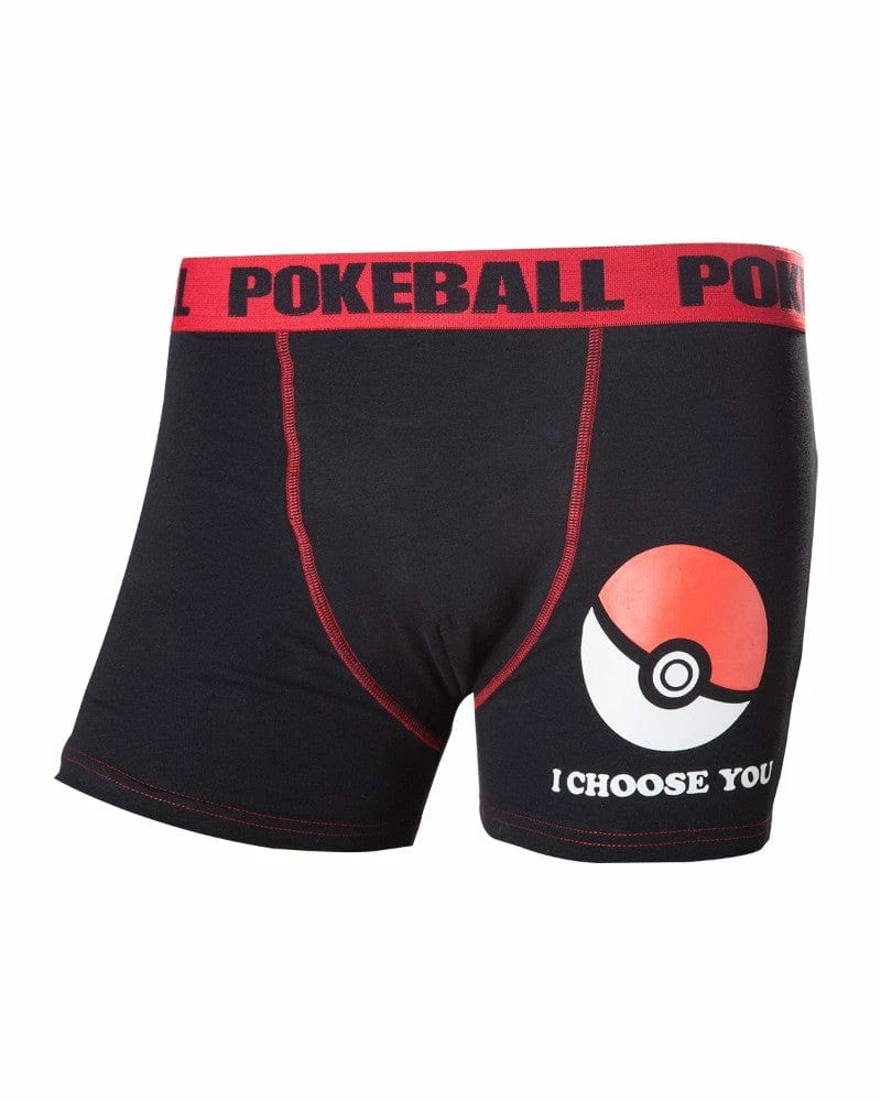 Best Pirce ๐ Official Pokemon 'I Choose You' Pokรฉ Ball Boxer Shorts Nintendo ๐ 1 Official Pokemon 'I Choose You' Pokรฉ Ball Boxer Shorts Nintendo
