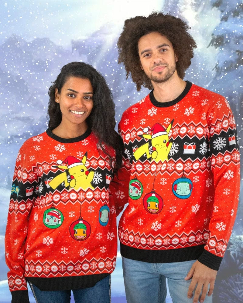 Top 10 π Official Pokemon π Christmas Jumper / Ugly Sweater Nintendo π 2 Official Pokemon Christmas Jumper / Ugly Sweater Nintendo