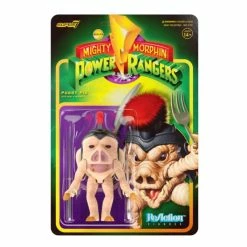 Power Rangers Official Power Pudgy Pig ReAction Figure