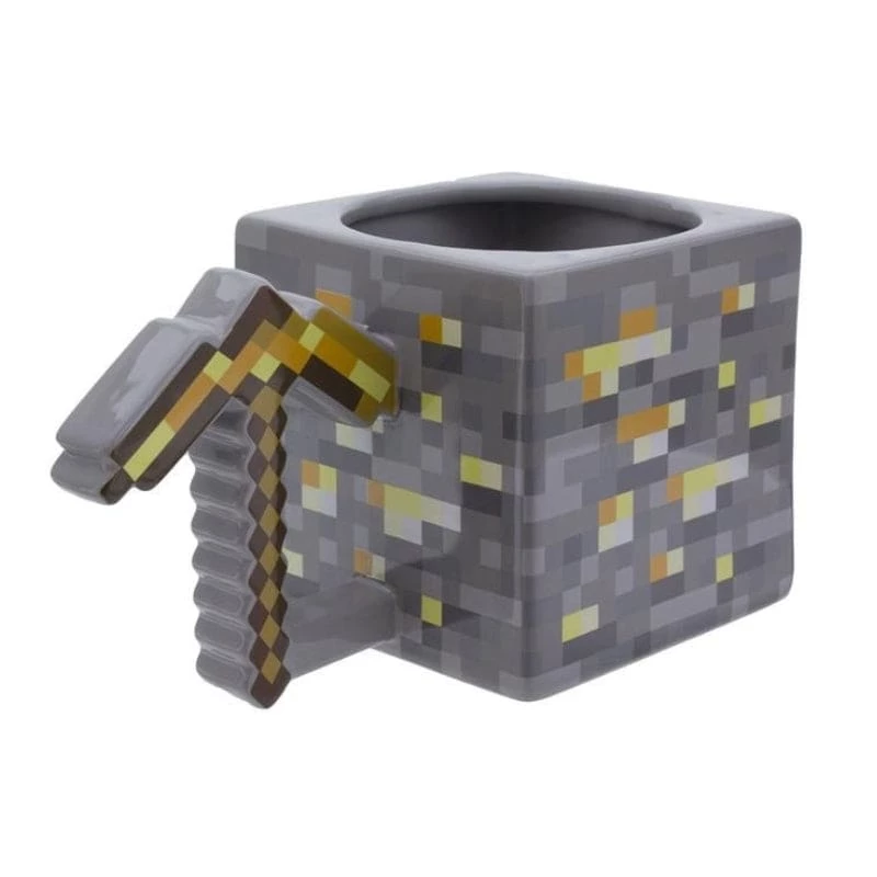 Best Sale π Official Minecraft Gold Pickaxe Mug π― 3 Official Minecraft Gold Pickaxe Mug