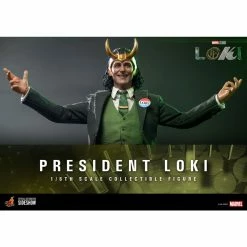 Official Hot Toys Marvel Loki President Loki 1:6 Scale Figure