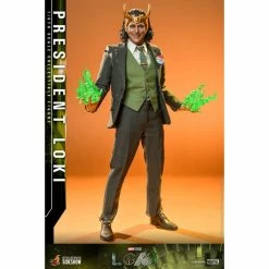 Official Hot Toys Marvel Loki President Loki 1:6 Scale Figure