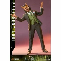 Official Hot Toys Marvel Loki President Loki 1:6 Scale Figure