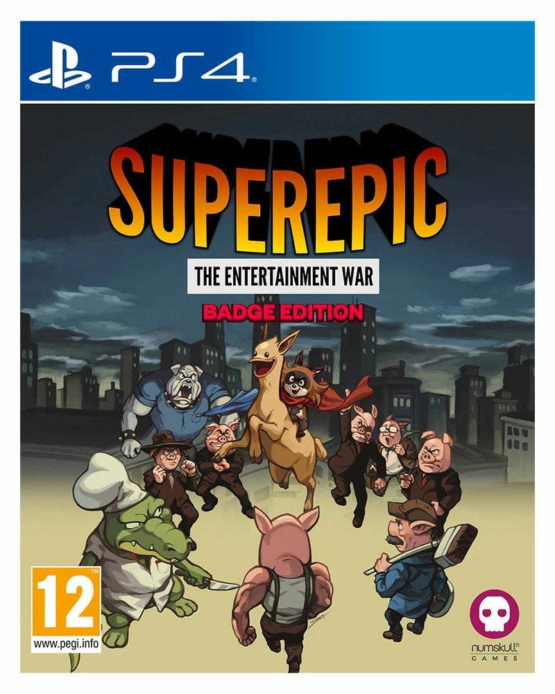Brand new π PS4 Games Numskull SuperEpic: The Entertainment War Badge Edition (PS4) βοΈ 2 PS4 Games Numskull SuperEpic: The Entertainment War Badge Edition (PS4)