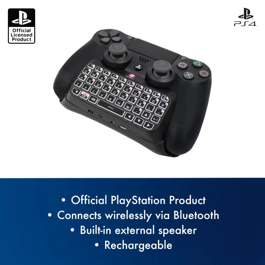 Wholesale π Gaming Accessories Official Sony PlayStation 4 PS4 Keyboard / Chatpad 𧨠2 Gaming Accessories Official Sony PlayStation 4 PS4 Keyboard / Chatpad