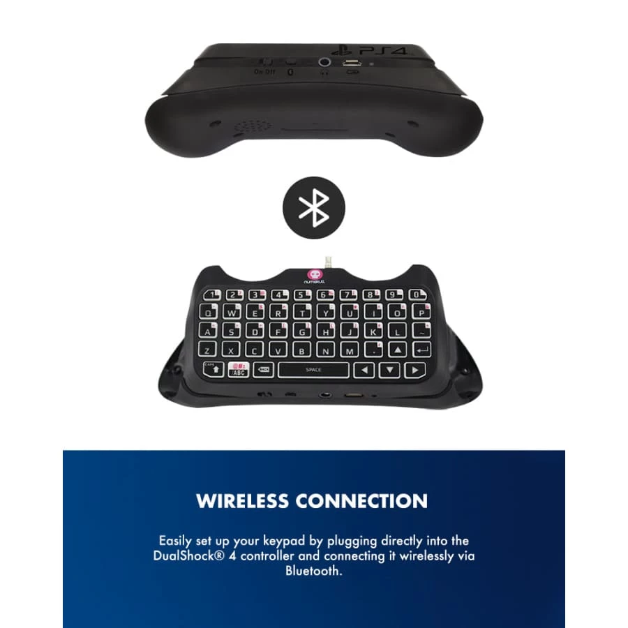 Wholesale π Gaming Accessories Official Sony PlayStation 4 PS4 Keyboard / Chatpad 𧨠5 Gaming Accessories Official Sony PlayStation 4 PS4 Keyboard / Chatpad