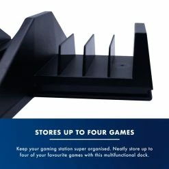 Gaming Accessories Numskull PlayStation PS4 Multi-Function 5 In 1 Docking Station / Console Stand