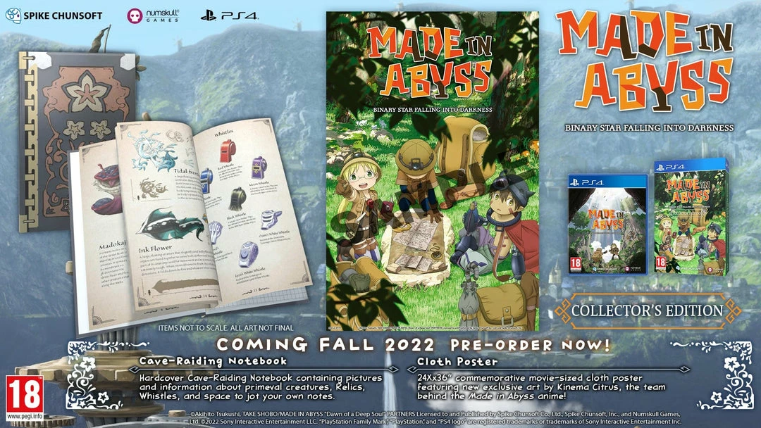 Best Sale π Made In Abyss Collectors Edition (PS4) 𧨠2 Made In Abyss Collectors Edition (PS4)
