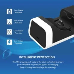 New π Gaming Accessories Numskull PlayStation 5 / PS5 Fast Charge Twin Charging Dock π 15 Gaming Accessories Numskull PlayStation 5 / PS5 Fast Charge Twin Charging Dock