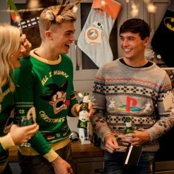 PlayStation Christmas Jumper Official PlayStation Console Christmas Jumper / Ugly Sweater