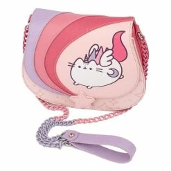 Bags Loungefly Pusheen Unicorn Ombre Chain Strap Crossbody Bag