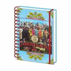 Beatles, The Official The Beatles Sgt. Pepper's Lonely Hearts A5 Notebook Home & Office