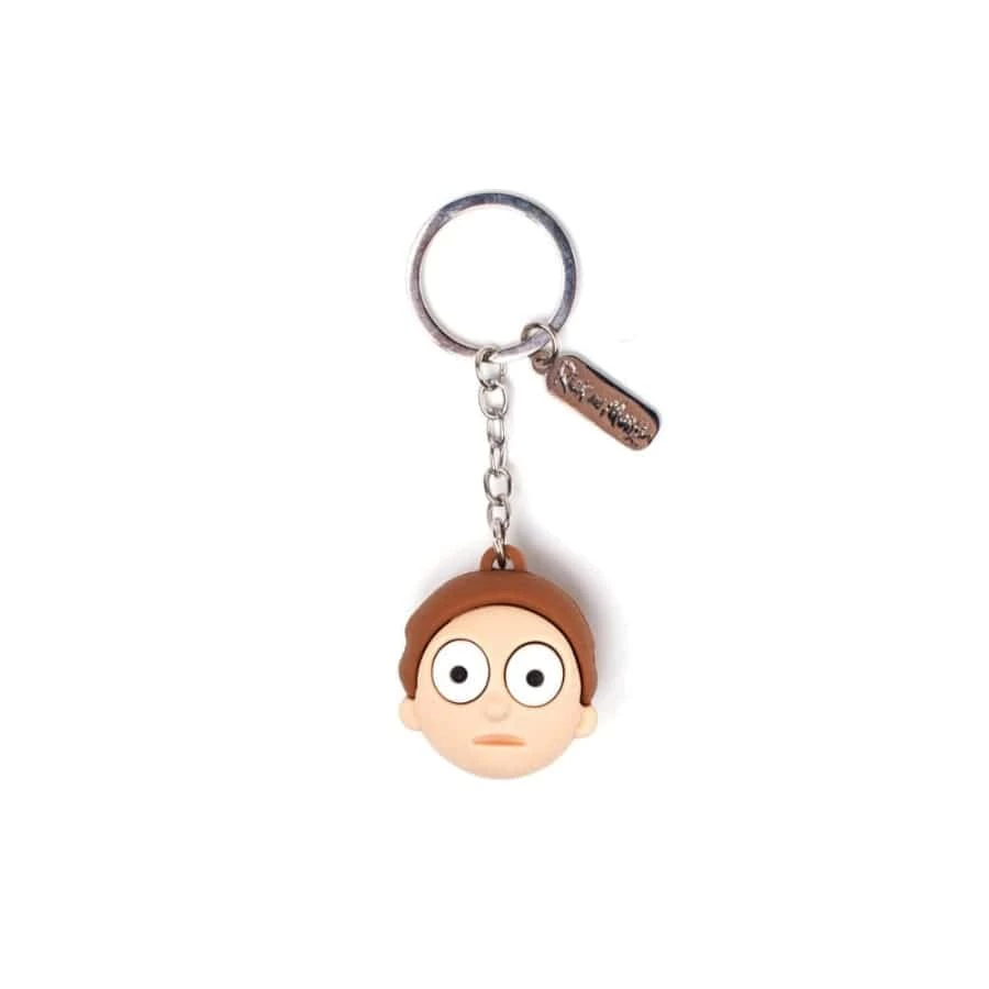 Discount π Official Rick And Morty 3D Morty Face Keychain Keyrings π₯ 1 Official Rick And Morty 3D Morty Face Keychain Keyrings