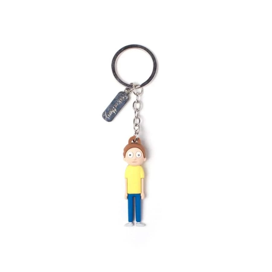 Hot Sale π Keyrings Official Rick And Morty 3D Morty Keychain π 1 Keyrings Official Rick And Morty 3D Morty Keychain
