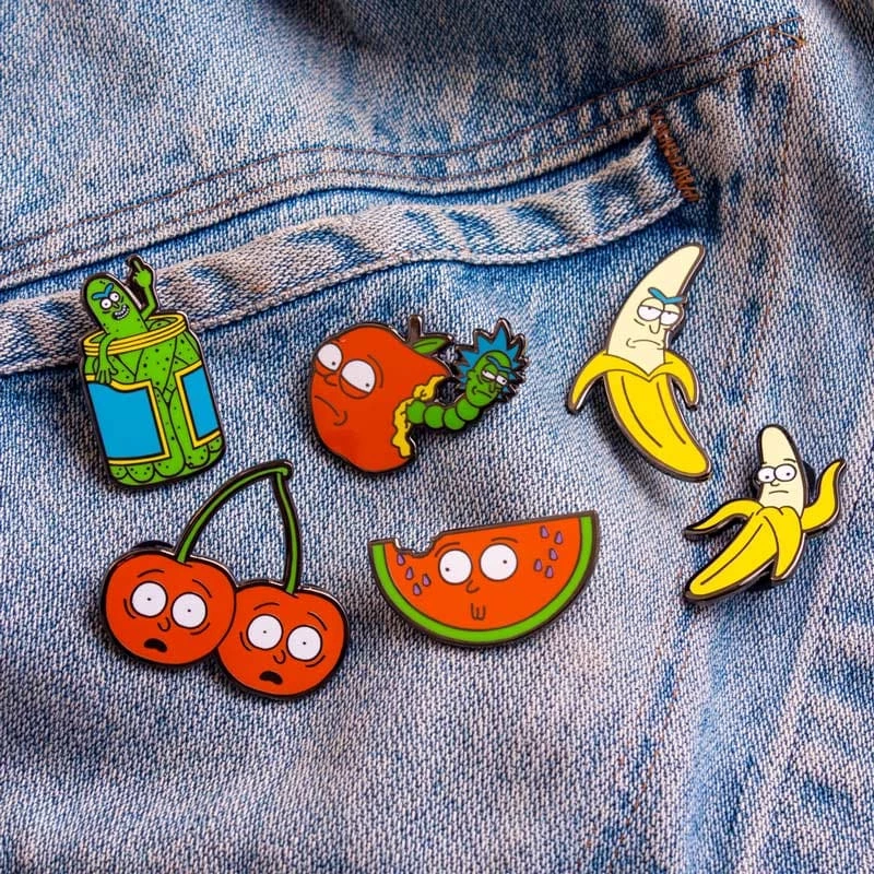 Flash Sale β Accessories Pin Kings Rick And Morty Enamel Pin Badge Set 1.3 β Banana Rick & Morty π 4 Accessories Pin Kings Rick And Morty Enamel Pin Badge Set 1.3 β Banana Rick & Morty