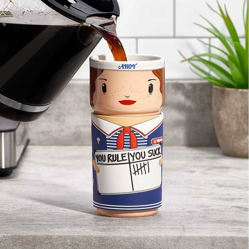 Cheap π CosCups Official Stranger Things Robin Buckley (Scoops Outfit) CosCup π 2 CosCups Official Stranger Things Robin Buckley (Scoops Outfit) CosCup