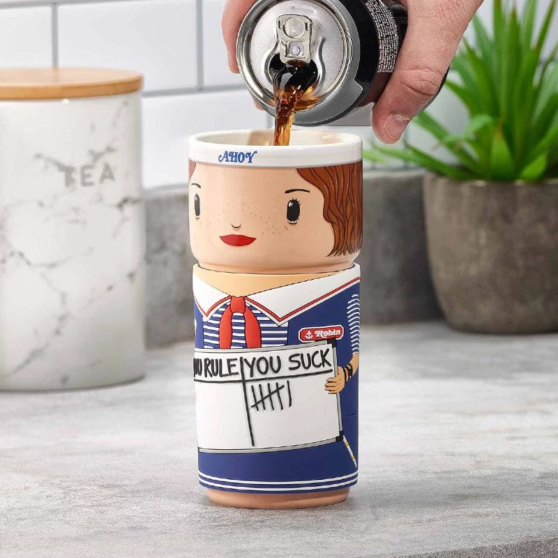 Cheap π CosCups Official Stranger Things Robin Buckley (Scoops Outfit) CosCup π 3 CosCups Official Stranger Things Robin Buckley (Scoops Outfit) CosCup