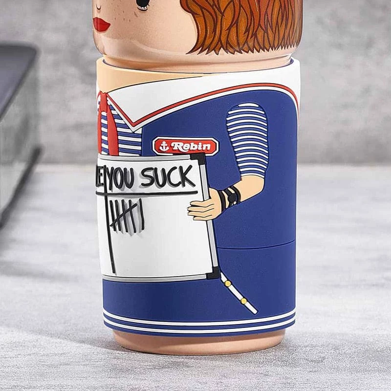 Cheap π CosCups Official Stranger Things Robin Buckley (Scoops Outfit) CosCup π 6 CosCups Official Stranger Things Robin Buckley (Scoops Outfit) CosCup