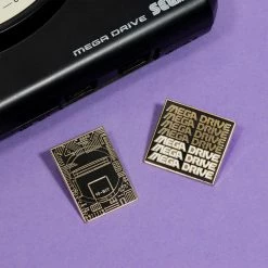 Accessories Pin Kings SEGA Mega Drive Enamel Pin Badge Set 1.2 – Retro