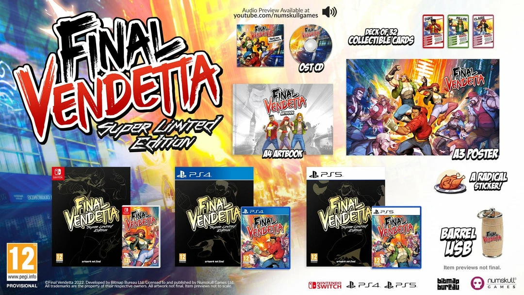 Cheapest π Final Vendetta Super Limited Edition (PS4) Games β€οΈ 2 Final Vendetta Super Limited Edition (PS4) Games