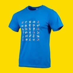 Official Sonic The Hedgehog 30th Anniversary Blue T-Shirts (Unisex)