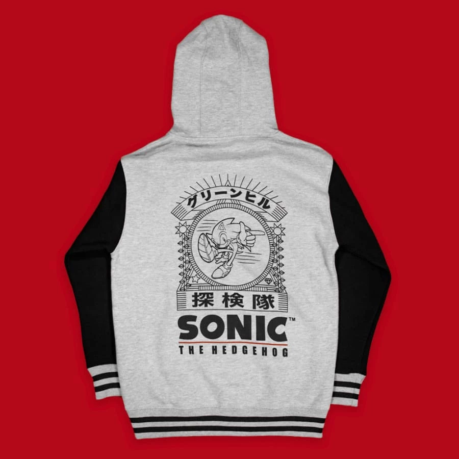 Discount π Apparel Official Modern Sonic The Hedgehog Japanese Style Varsity Hoodies (Unisex) π 3 Apparel Official Modern Sonic The Hedgehog Japanese Style Varsity Hoodies (Unisex)