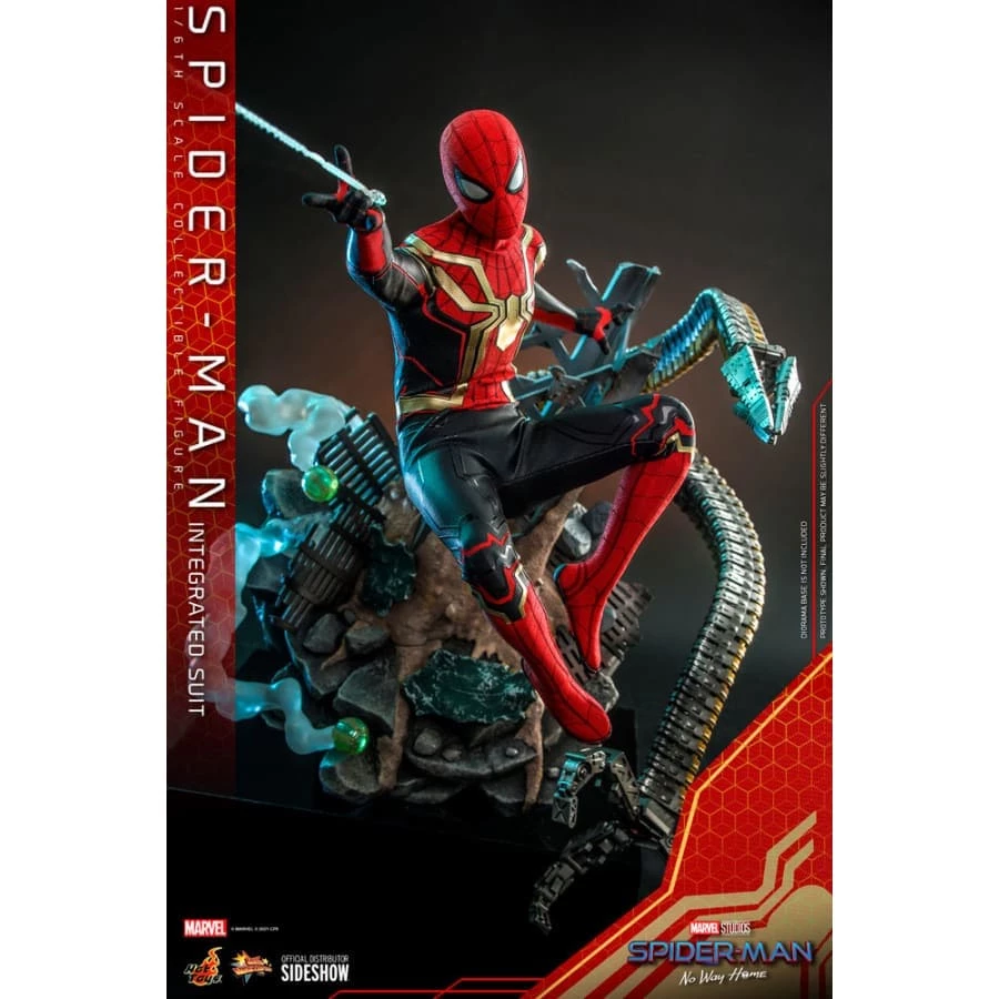 Best reviews of π Official Hot Toys Marvel 1:6 Spider-Man No Way Home Integrated Suit β¨ 6 Official Hot Toys Marvel 1:6 Spider-Man No Way Home Integrated Suit