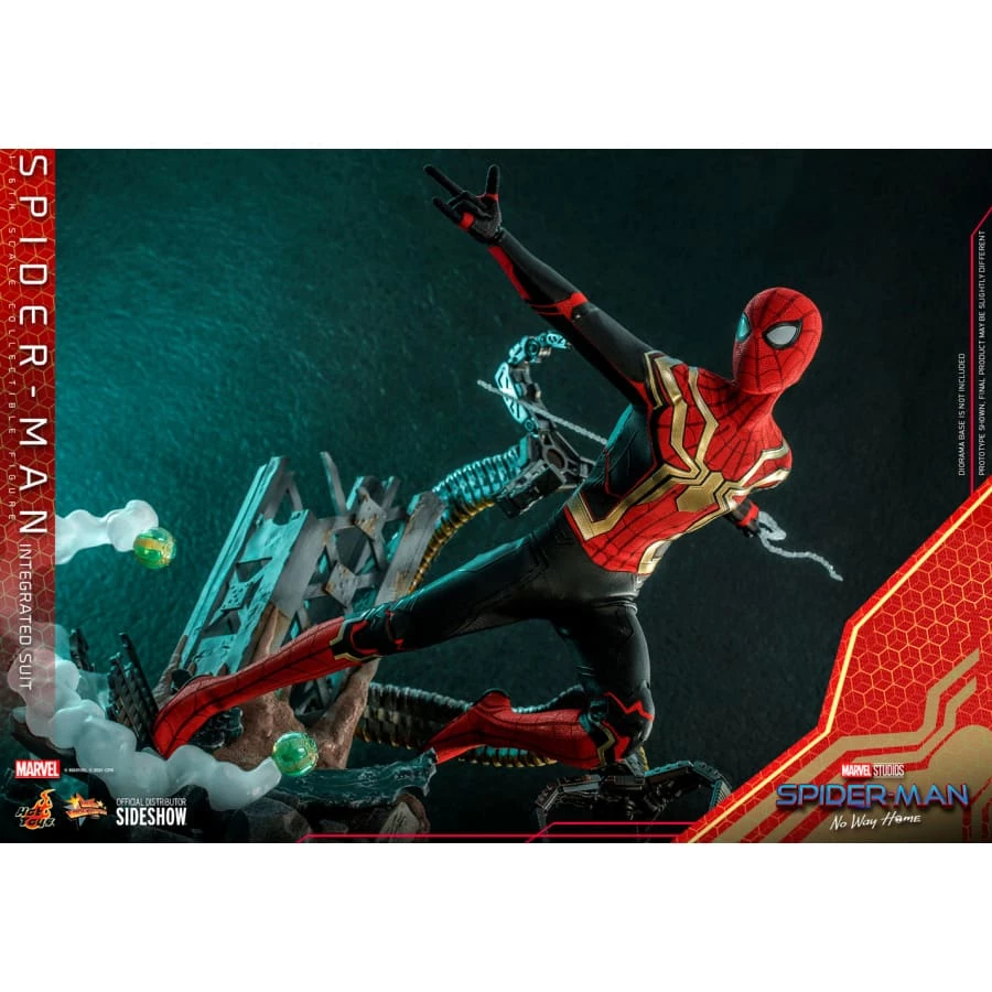 Best reviews of π Official Hot Toys Marvel 1:6 Spider-Man No Way Home Integrated Suit β¨ 13 Official Hot Toys Marvel 1:6 Spider-Man No Way Home Integrated Suit