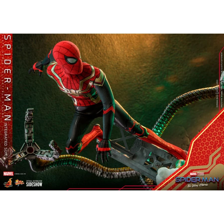 Best reviews of π Official Hot Toys Marvel 1:6 Spider-Man No Way Home Integrated Suit β¨ 14 Official Hot Toys Marvel 1:6 Spider-Man No Way Home Integrated Suit