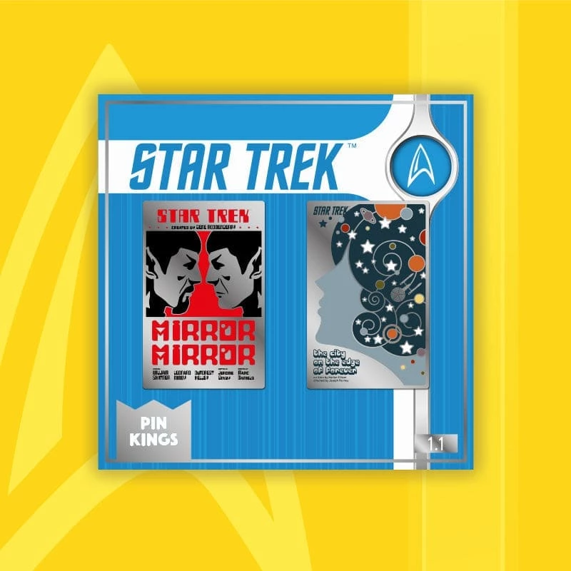 Cheapest β¨ Accessories Pin Kings Star Trek Enamel Pin Badge Set 1.1 β Mirror Spock & The City On The Edge π 1 Accessories Pin Kings Star Trek Enamel Pin Badge Set 1.1 β Mirror Spock & The City On The Edge