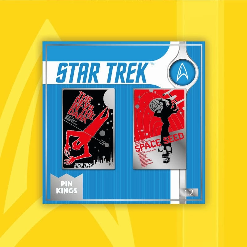 Top 10 𧨠Pin Kings Star Trek Enamel Pin Badge Set 1.2 β The Devil In The Dark & Space Seed β 1 Pin Kings Star Trek Enamel Pin Badge Set 1.2 β The Devil In The Dark & Space Seed