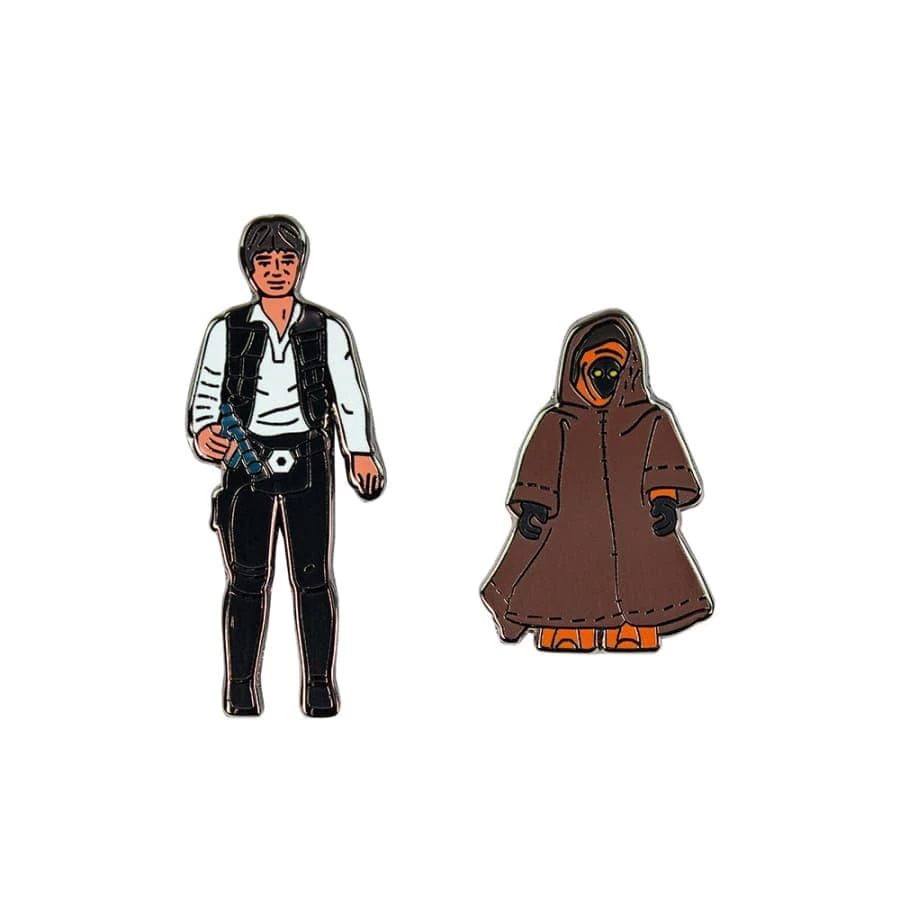 Discount π Pin Kings Star Wars Enamel Pin Badge Set 1.5 - Han Solo And Jawa Accessories π 6 Pin Kings Star Wars Enamel Pin Badge Set 1.5 - Han Solo And Jawa Accessories