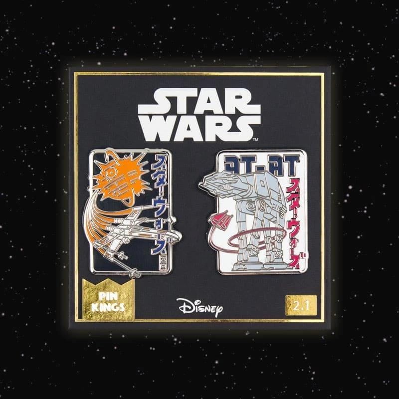 Best reviews of π Pin Kings Star Wars Enamel Pin Badge Set 2.1 β X-Wing & AT-AT Accessories π 1 Pin Kings Star Wars Enamel Pin Badge Set 2.1 β X-Wing & AT-AT Accessories