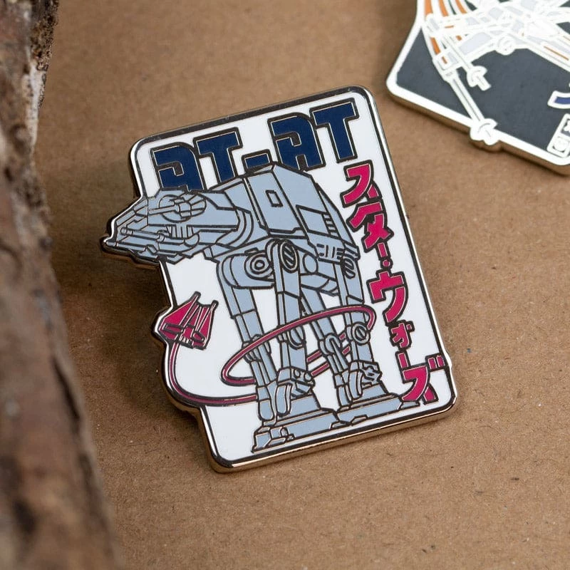 Best reviews of π Pin Kings Star Wars Enamel Pin Badge Set 2.1 β X-Wing & AT-AT Accessories π 3 Pin Kings Star Wars Enamel Pin Badge Set 2.1 β X-Wing & AT-AT Accessories