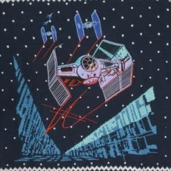Star Wars Christmas Jumper Official Star Wars Tie Fighter Battle Of Yavin Christmas Jumper / Ugly Sweater
