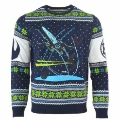 Star Wars Christmas Jumper Star Wars X-Wing: Battle Of Yavin Sweater