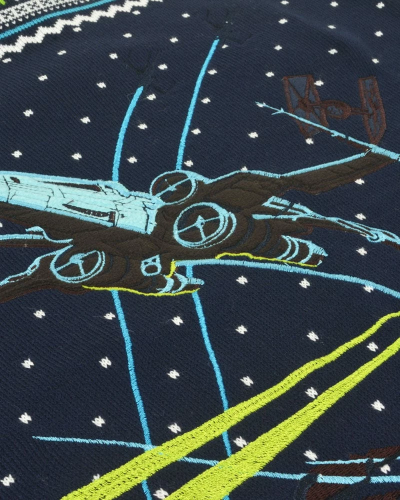 New π₯ Star Wars π Christmas Jumper Star Wars X-Wing: Battle Of Yavin Sweater π 6 Star Wars Christmas Jumper Star Wars X-Wing: Battle Of Yavin Sweater