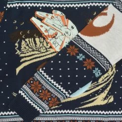 Promo π Star Wars π Christmas Jumper Star Wars: Space Slug Escape Sweater π 10 Star Wars Christmas Jumper Star Wars: Space Slug Escape Sweater