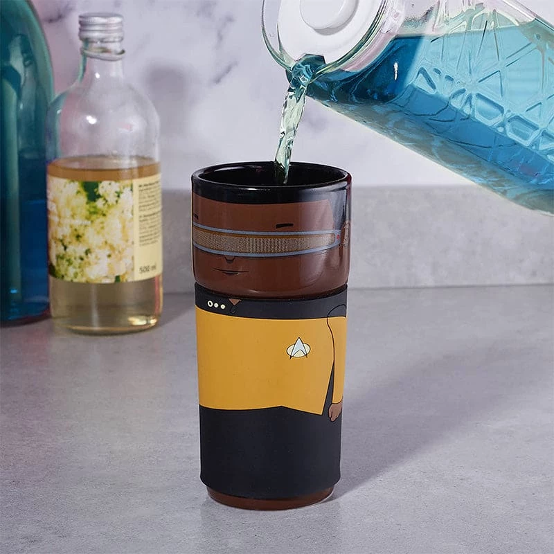 Wholesale π Official Star Trek Geordi La Forge CosCup π― 4 Official Star Trek Geordi La Forge CosCup