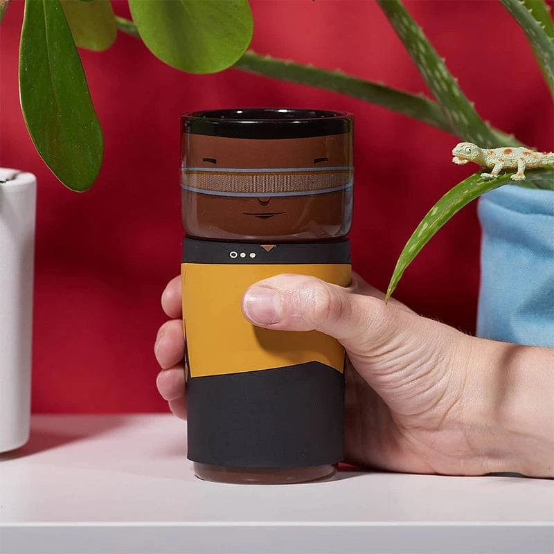 Wholesale π Official Star Trek Geordi La Forge CosCup π― 6 Official Star Trek Geordi La Forge CosCup