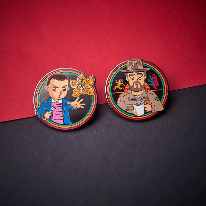 Best deal π Pin Kings Stranger Things Enamel Pin Badge Set 1.1 β Eleven And Jim Accessories π 2 Pin Kings Stranger Things Enamel Pin Badge Set 1.1 β Eleven And Jim Accessories