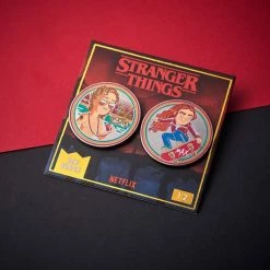 Best Sale π Pin Kings Stranger Things Enamel Pin Badge Set 1.2 β Billy And Max Accessories β 5 Pin Kings Stranger Things Enamel Pin Badge Set 1.2 β Billy And Max Accessories
