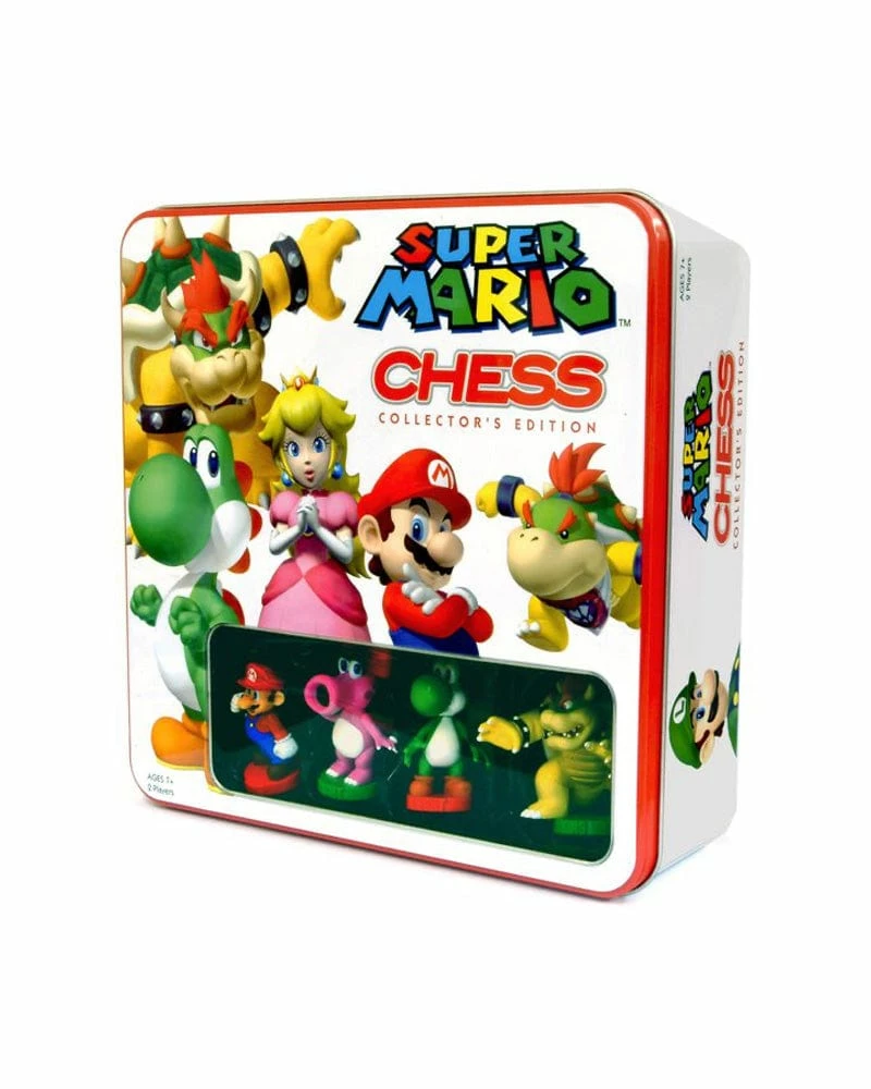 Wholesale βοΈ Official Nintendo Super Mario Tin Chess Set π 2 Official Nintendo Super Mario Tin Chess Set