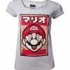 Official Super Mario Japanese Mario Women's T-Shirts Apparel