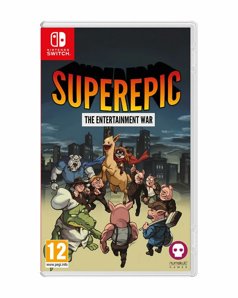 Best Pirce π₯° Nintendo Switch Games Numskull SuperEpic: The Entertainment War (Nintendo Switch) π₯ 1 Nintendo Switch Games Numskull SuperEpic: The Entertainment War (Nintendo Switch)