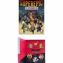 Nintendo Switch Games Numskull SuperEpic: The Entertainment War Badge Edition (Nintendo Switch)