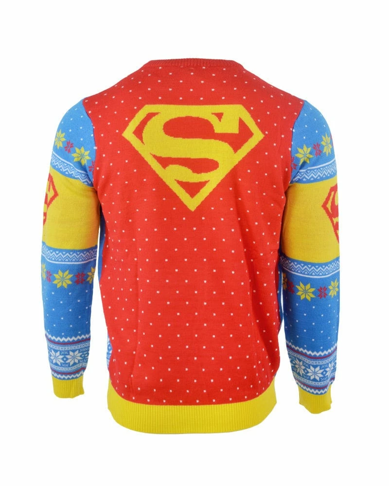 Best Pirce π DC π Christmas Jumper Official Superman 'Bad Guys Get Coal' π Christmas Jumper / Ugly Sweater β 3 DC Christmas Jumper Official Superman 'Bad Guys Get Coal' Christmas Jumper / Ugly Sweater